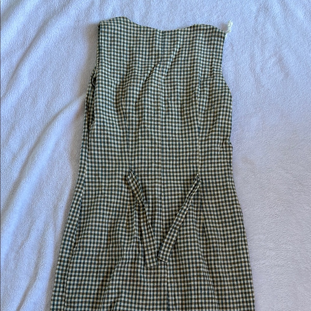 Y2K Rampage Plaid Button Midi Dress - Picture 6 of 10